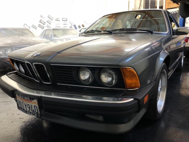 1987 bmw 635csi in all original condition one owner since new 85k original miles