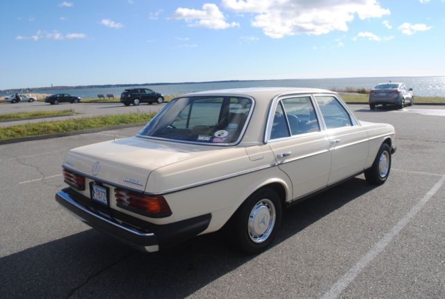 1980 mercedes benz 240d - 2-owner car - rare 4 speed manual