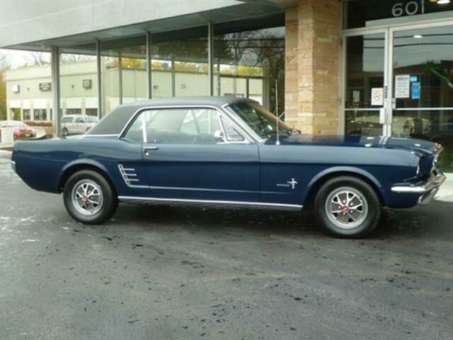 1966 ford mustang premium blue luxury car outlet 630-405-1784