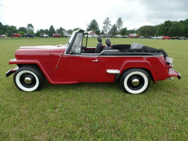 1950 willys jeepster convertible 350 v8 rag top jeep