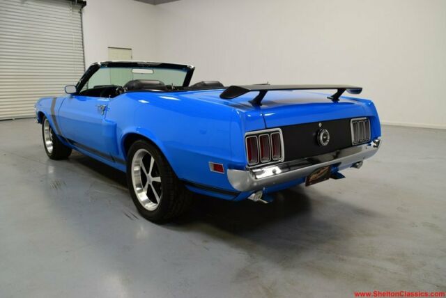 1970 ford mustang restomod convertible