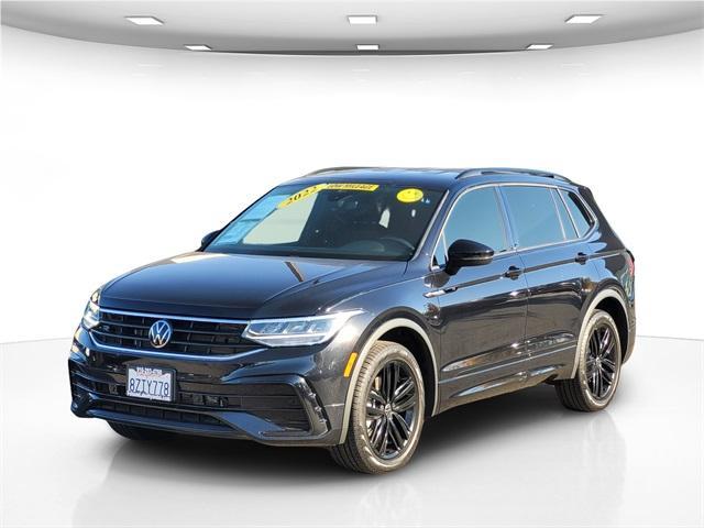 2022 volkswagen tiguan 2.0t se r-line black