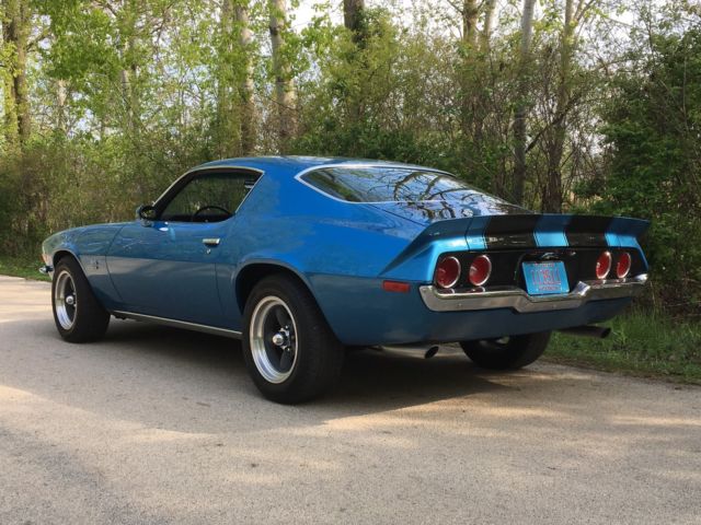 1972 camaro ss 396 4 speed numbers matching 1 of 970
