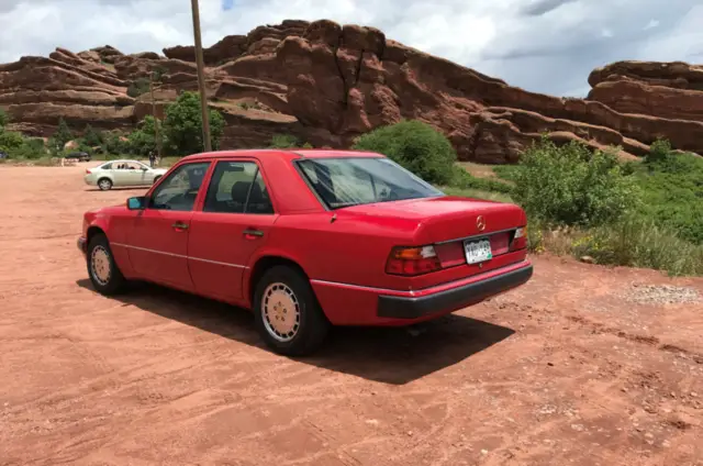 1990 300e 4matic 71k miles signal red