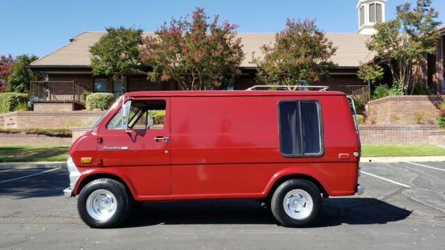 short wheel base e100 runs drives no rust full interior hippie van panel van