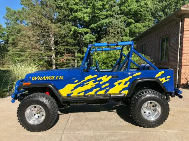 1988 jeep wrangler laredo 396 big block! video included. classic! beautiful car!
