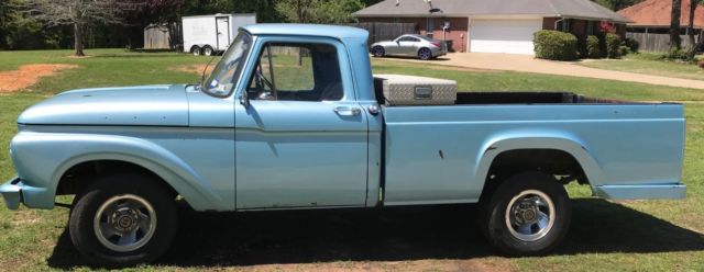 ford f100 inline 262 c.i. 6 cylinder 4-speed manual trans. w/ granny gear