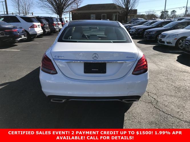used 2017 mercedes-benz c 300 4matic sedan richmond, va 23294 for sale in richmond, virginia