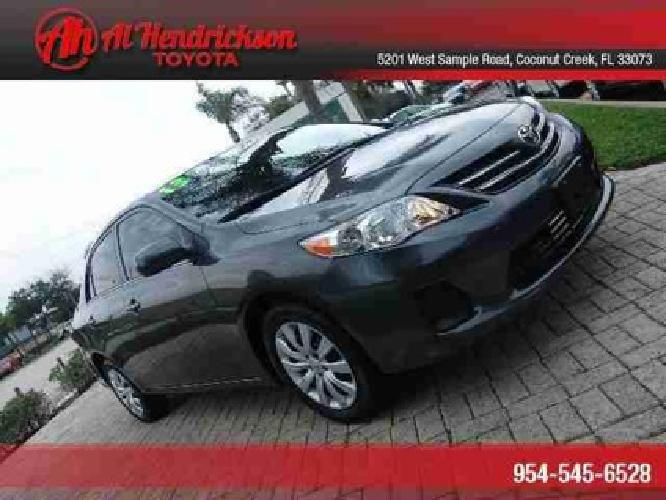 2013 toyota corolla le in coconut creek, fl