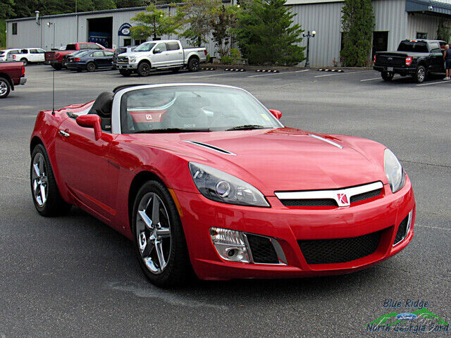 2008 saturn sky 2dr conv red line