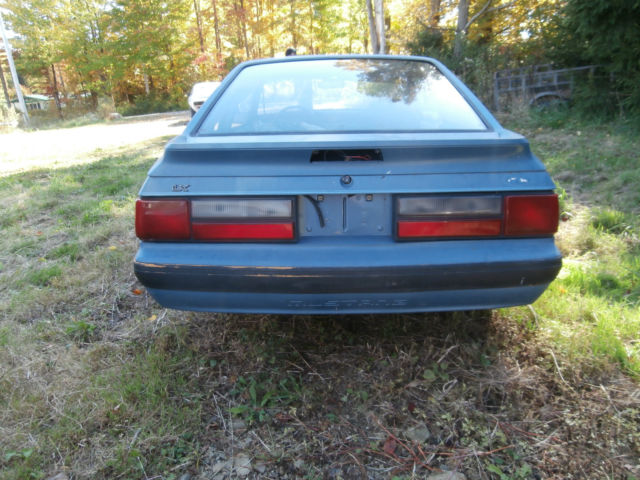 1989 ford mustang lx hatchback 2-door 2.3l drag car rat rod pro street