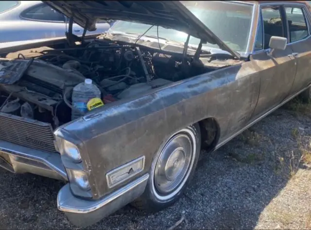 1968 cadillac fleetwood 75 brougham brown rwd automatic