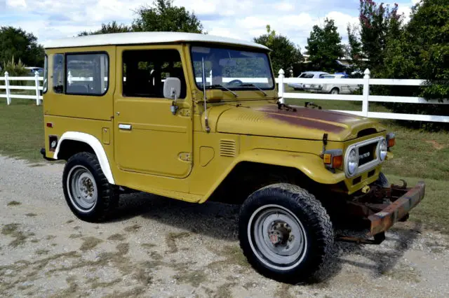 1977 toyota fj40 land cruiser, 1 owner, 37k miles, documented