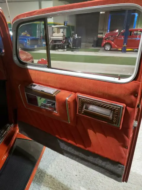 vintage cherry red 1935 chevrolet 2 door sedan built by mr reese from frame up