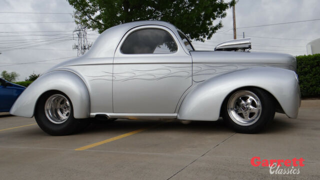1941 willys 468 v8 blower hot rod