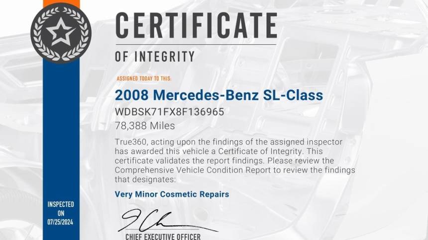 2008 mercedes-benz sl-class sl 550