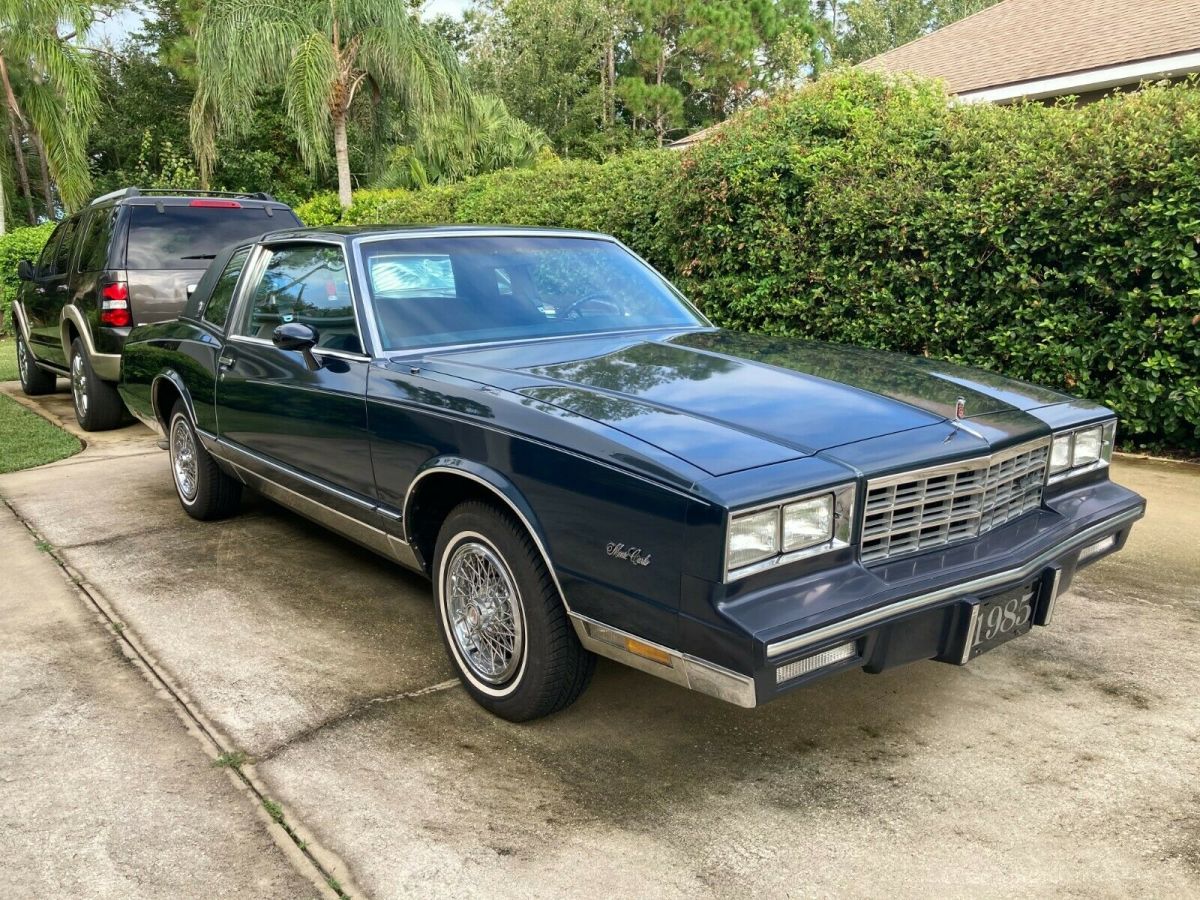 1985 chevrolet monte carlo cl sports coupe