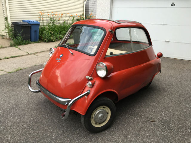 1957 bmw isetta 300 original