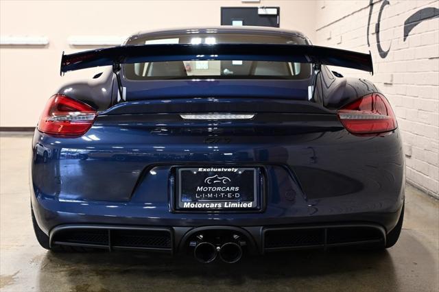 2016 porsche cayman gt4