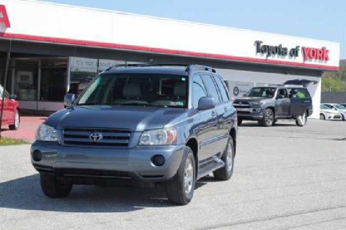 2005 toyota highlander v6 w/3rd row in york, pa