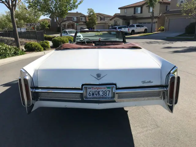 1966 cadillac deville convertible california rust-free no reserve
