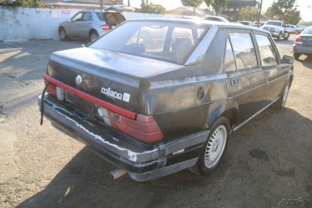 1987 alfa romeo milano v6 2.5l manual no reserve