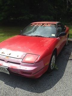 1990 nissan 240sx se coupe sport car - drifting