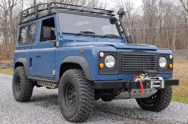 1992 land rover defender 90 200tdi completely refreshed and restored in usa
