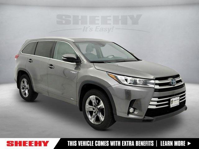 2017 toyota highlander hybrid platinum