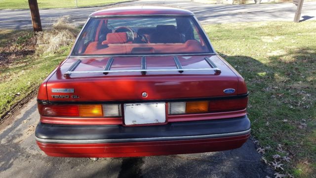 1991 ford tempo gl-low miles