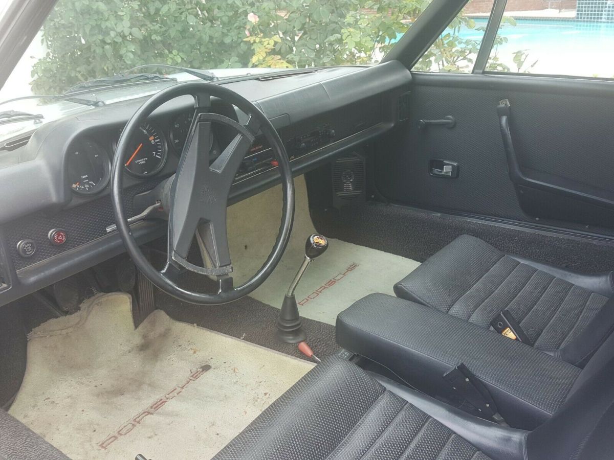 1974 porsche 914 base 1.8l. condition is used. original blue sl