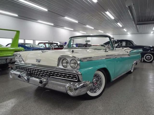 1959 ford galaxie 500 sunliner 61521 miles indian 292 automatic
