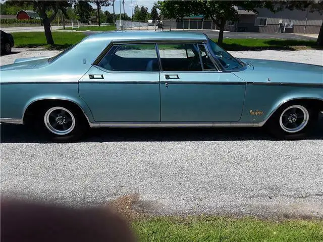 1964 chrysler new yorker 4 door blue four door 383ci v8 automatic