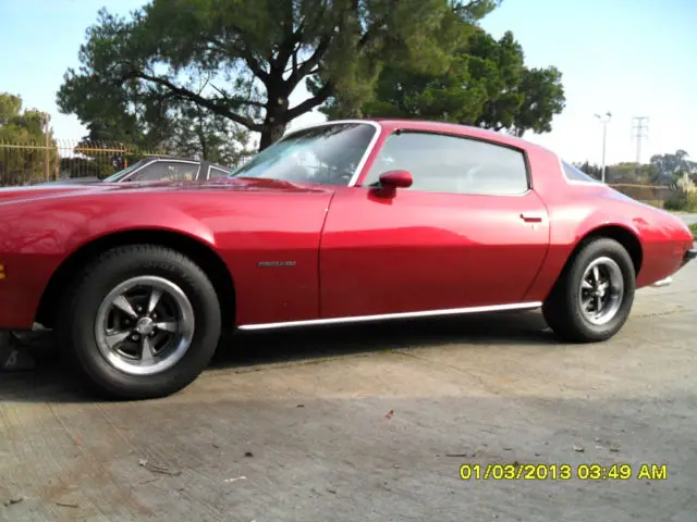 1975 pontiac firebird formula 350 26,600 miles! california car!