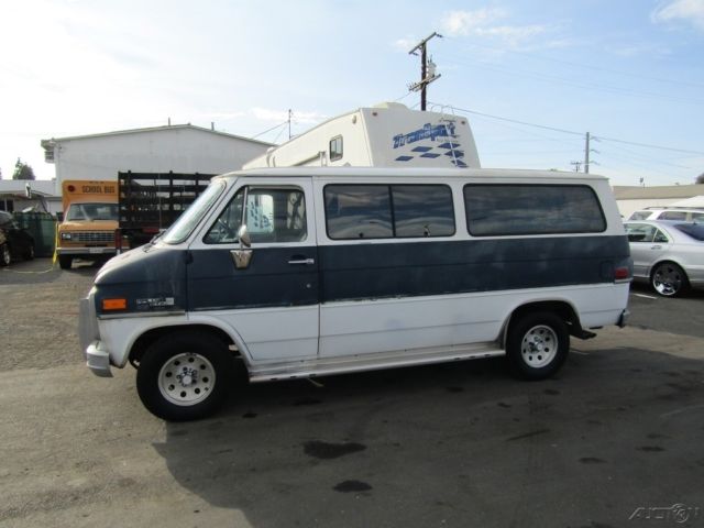 1991 gmc rally wagon g25 used 5.7l v8 16v automatic no reserve