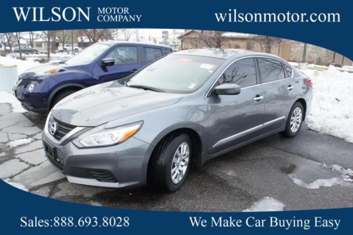 2016 nissan altima 2.5 s 2.5 s 4dr sedan for sale in logan, utah