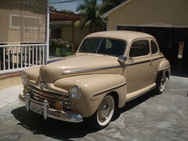 1948 ford 2 dr super deluxe sedan coupe v8