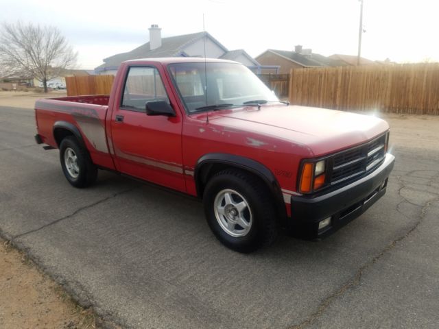 1989 dodge dakota shelby 73k clear title southern california 93505 rust free nr