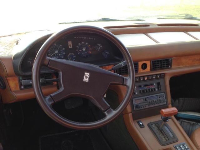 1986 maserati biturbo * not running * needs carb rebuild * 2.5 v6 * 38,000 miles