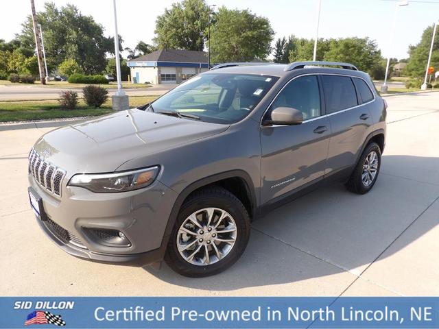 2021 jeep cherokee latitude lux