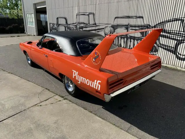 1970 plymouth superbird 71468 miles orange hardtop