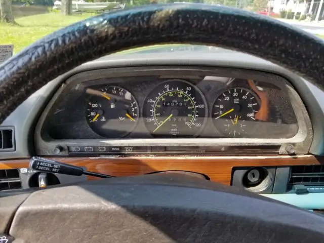 1984 mercedes blue 300 sd turbo diesel 4 door sedan