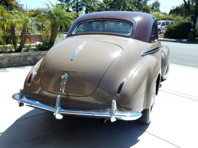 1941 studebaker commander coupe pre-war west coast car with 1-piece windshield