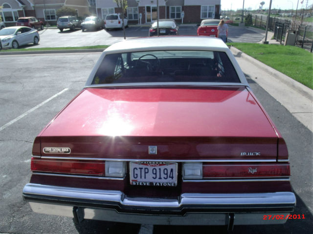 1981 buick regal base coupe 2-door 3.8l