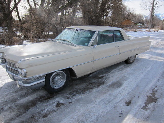 1963 cadillac deville 2 door hardtop, original engine, 95.839 miles, spray start