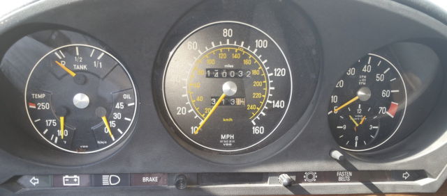 1977 mercedes-benz 280se base sedan 4-door 2.8l