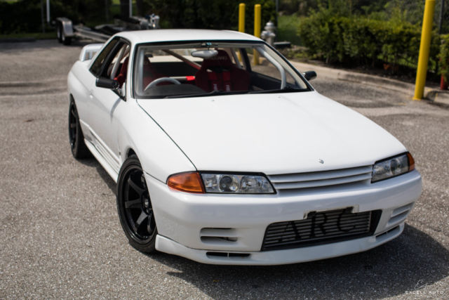 1992 nissan skyline r32 gtr 35k miles white coupe rb26 5 speed manual custom