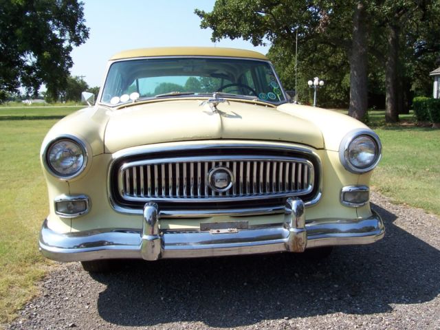 1954 nash ambassador custom lemans 4dr dual carburetors