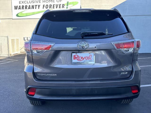 2016 toyota highlander xle