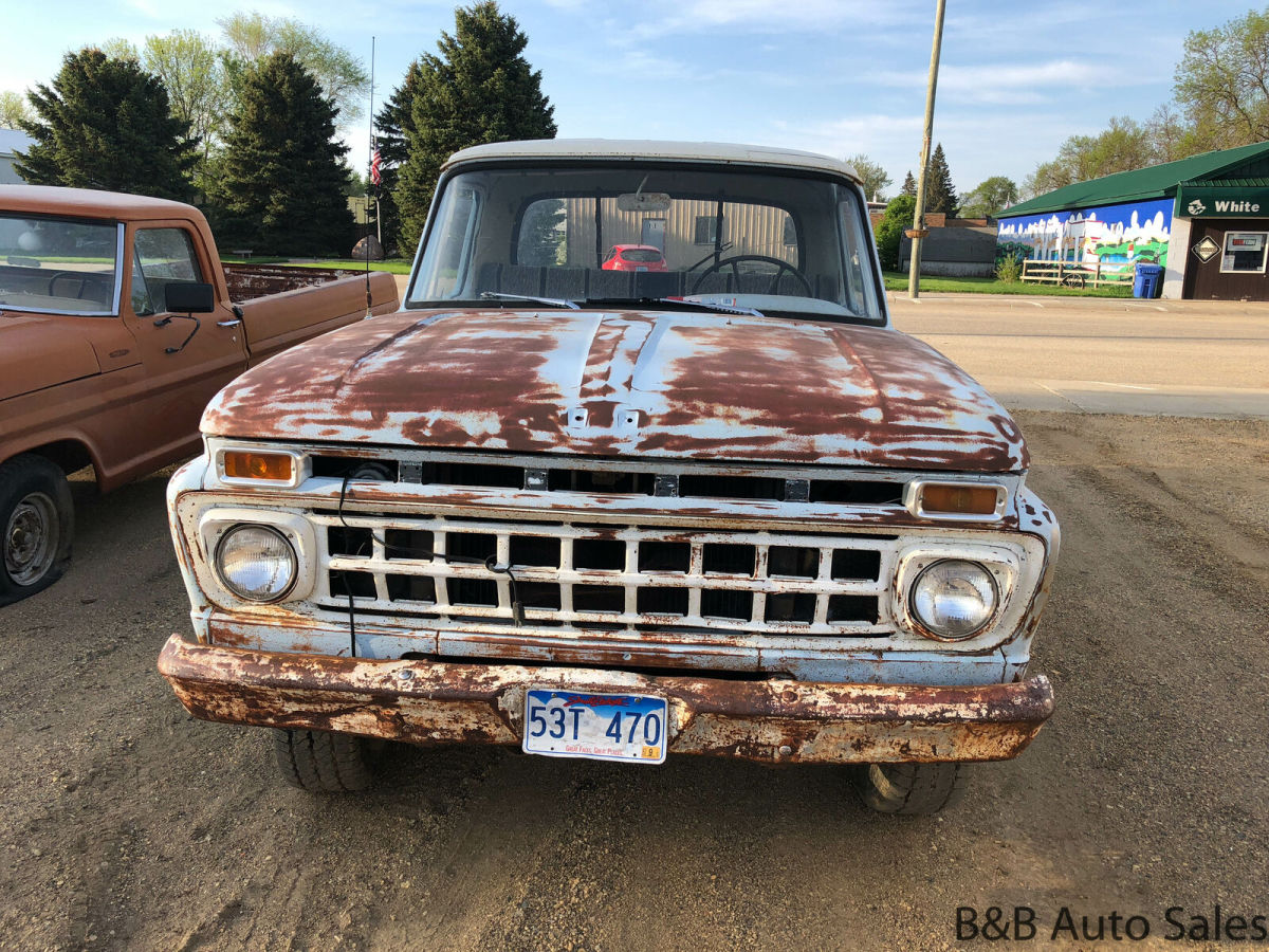 1965 ford f100 4x4 0 regular cab 8 cyl, 4 speed manual
